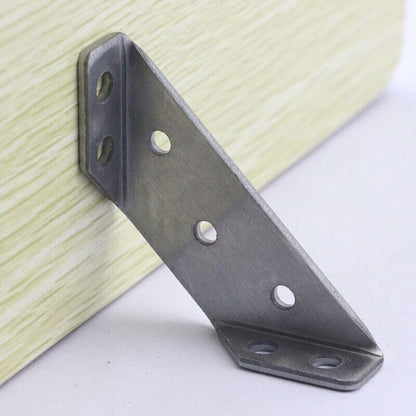 10Pcs Triangle Bracket Furniture Support Thickened Universal Connector Corner