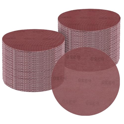 9 inch Mesh Sanding Discs 320 Grit 25Pcs Sandpaper for Drywall - style: 320 Grit