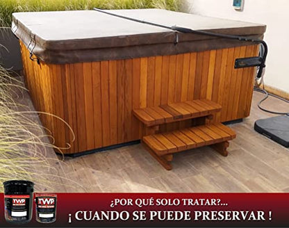 Amteco TWP 103 1 Gallon Dark Oak Exterior Wood Stain