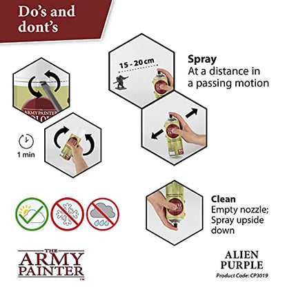 The Army Painter, Colour Primer Alien Purple, 400 ml acrylic spray - color: Alien Purple