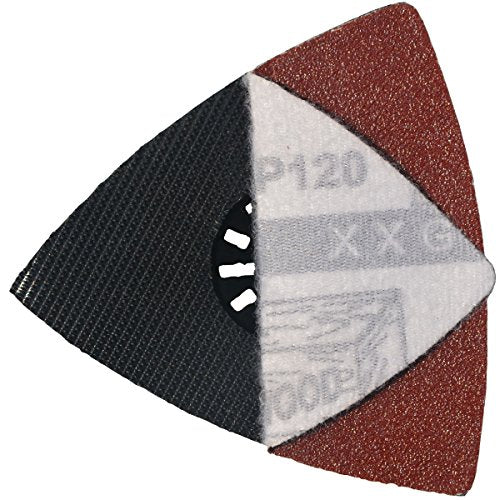 XXGO 4 Pcs 3.5 Inch 90mm Triangle Oscillating Multitool Sanding Pads - size: 3-1/2 Inch Triangle Sanding Pads - 4 Pcs
