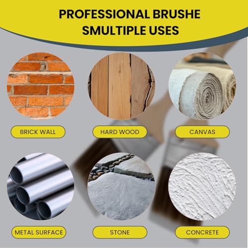 Mister Rui Paint Brushes Set, 4 Pack Angled Brushes for Trim and Wall - size: 4PCS, 0.6", 2" Short 2, 2.5"