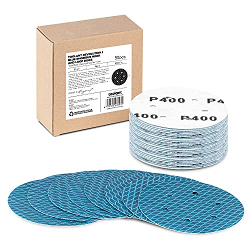 toolant Diamond Shape 6 Inch 400 Grit Sanding Discs, 50Pack - style: (6 inch)400 grit