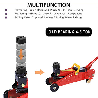 Jack Stand Pad, Floor Jack Pad Adapter - size: 4 Round