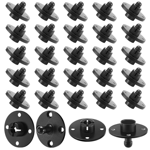 Moxweyeni 25 Pcs Panel Fasteners Mounting Clips for Boat RV Wall Panels