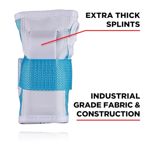 187 Killer Pads Six Pack Pad Set - color: Teal, size: Junior