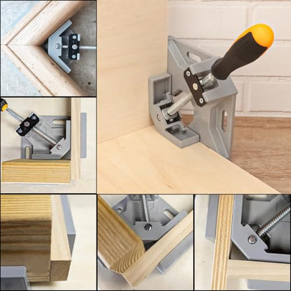 4 PCS Corner Clamps for Woodworking - size: 4 PCS Clamping Range 3 Inch