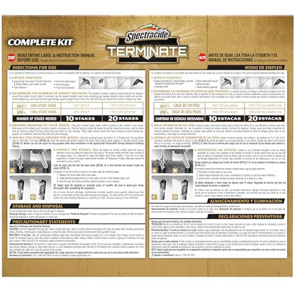 Spectracide Terminate Termite Detection & Killing Stakes, 15 Count - size: 1 Pack, style: Detection Stakes