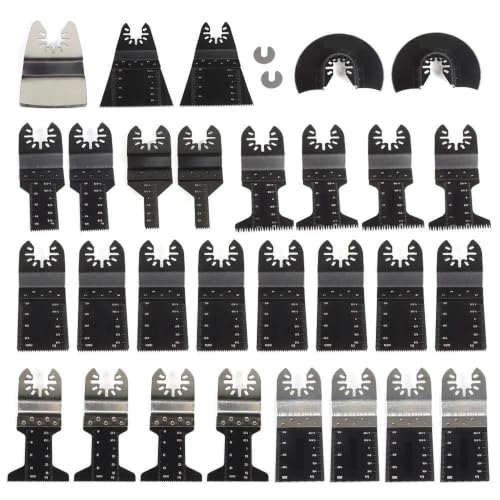 RIVERTON CANDLE & BATH for 31Pcs Multitool Blades Wood Metal Drywall Oscillating Tool Saw Blades Universal