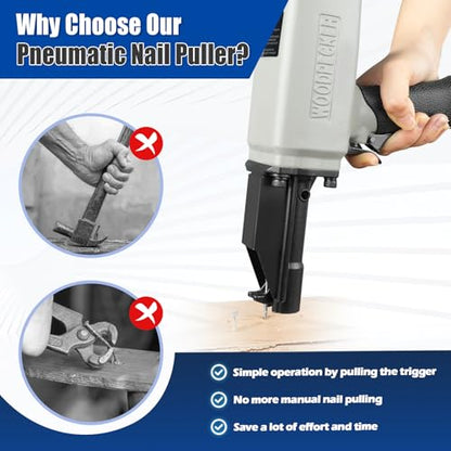 WOODPECKER BD70 Pneumatic Nail Puller Nail Remover Tool