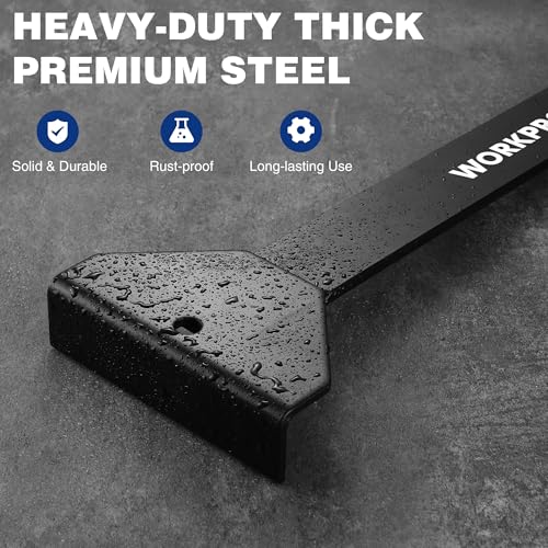 WORKPRO 17'' Heavy Duty Pull and Pry Bar, Flooring Installation Tool