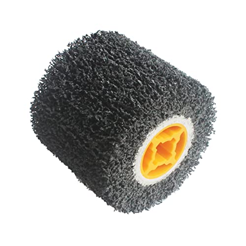 4.5" x 4" Abrasive Sanding Drum, 40 Grit, 3/4" Quad Keyway