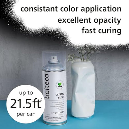 Crystal Clear High Gloss Spray Paint |Water-based Clear Spray Paint - color: Crystal Clear High Gloss, size: 11.29 Ounce (Pack of 1)