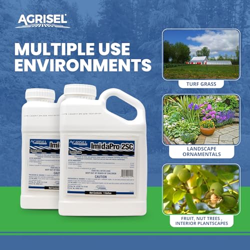 Agrisel ImidaPro 2SC/Midash 2SC Insect & Pest Control, 128 Ounces - size: 128 Ounces