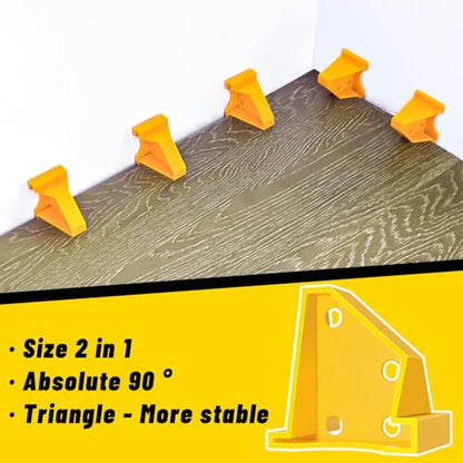 NACCOO Laminate Flooring Tools, 4in1 Floor Installation Kit for Vinyl Plank - size: 4pcs kit