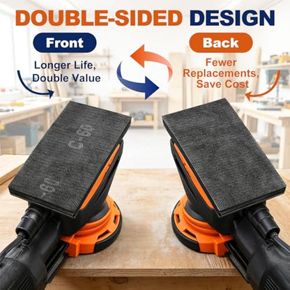 20Pcs 4-3/16"x11-1/4 Drywall Sanding Screen, 80 Grit Mesh Sandpaper - style: 80 Grit 20 PCS
