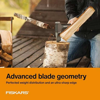 Fiskars X11 Splitting Axe 17", for Small Logs, Kindling & One-Handed Use - style: 18" Splitting Axe