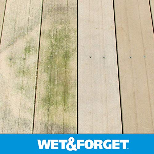 Wet & Forget Outdoor Cleaner & Stain Remover, Hose End Refill, 48oz - style: Hose End Refill 48 oz (Pack of 1)