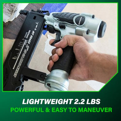Metabo HPT Brad Nailer, Pneumatic 18 Gauge Adjustable Depth, NT50AE2 - size: 18-Gauge