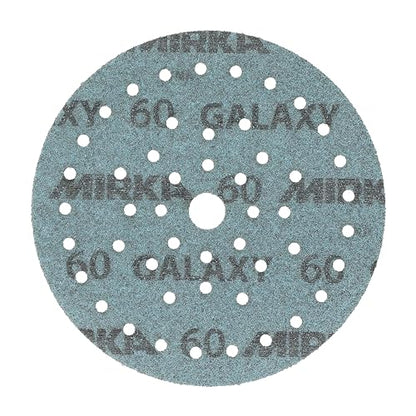 Mirka Galaxy Multifit 6'' Ceramic Sanding Discs 60 Grit Hook & Loop 50 Pack - size: Grit 60