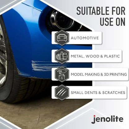 JENOLITE Primer Filler Aerosol, Quick-Drying Multi-Surface, Yellow 1x13.5oz - color: Yellow