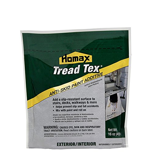 Homax Anti-Skid Paint Additive, 16 oz, Tread-Tex - size: 1 Count (Pack of 1)