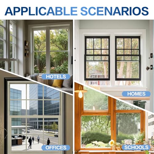White Window Sash Vent Stops 50-Pack 1714WHITE, Bulk Stoppers - color: White