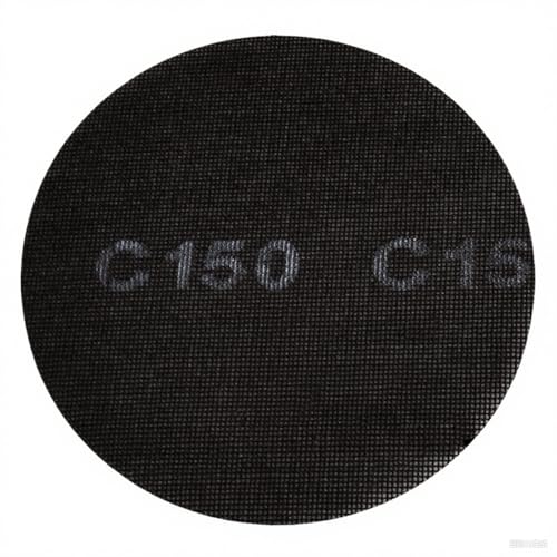 9” Sanding Screen Discs, Black Silicon Carbide Mesh Floor Sanding Screen for Wood Floors, Epoxy Maintenance, 150 Grit, 10-Pack - style: 150#