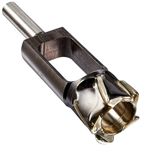 Plug Tenon Cutter Dowel Woodworking Drill Bit Multi-Edge Tool Steel, 1" - size: 1-Inch