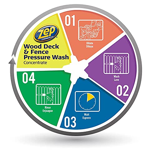 ZEP INC 128 OZ Deck/Fence Wash