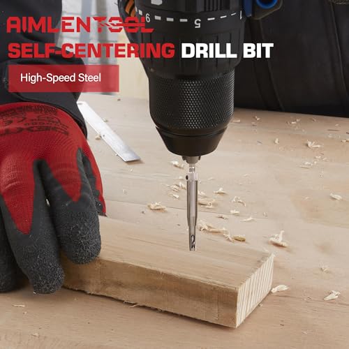 17pcs(5/64-1/4") VIX Bits Self Centering Drill Bit Set