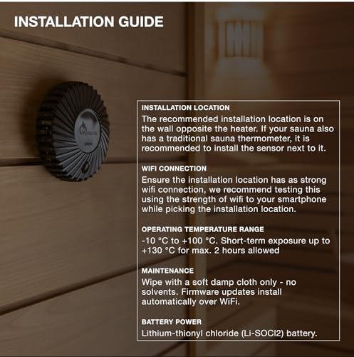Harvia Smart Sensor for Electric and Wood Burning Sauna Heaters
