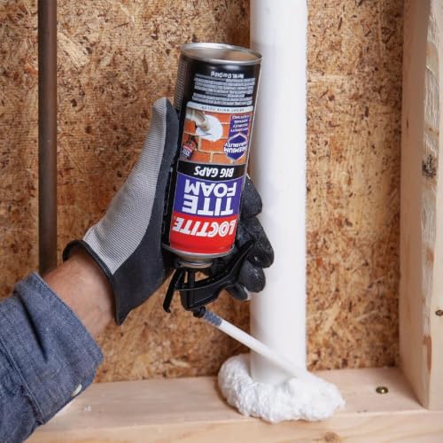Loctite Tite Foam Big Gaps Spray Foam Sealant, 12 fl oz Can, 1 Pack - Polyurethane Expanding Insulation - size: 1 Pack