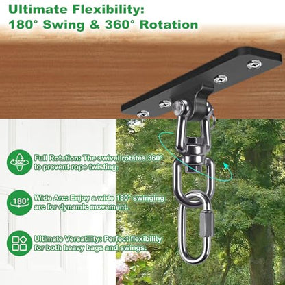 SELEWARE Heavy Duty Punching Bag Hanger, Steel I Beam Clamp for Heavy Bag - color: G: Ceiling Mount Punching Bag Hanger