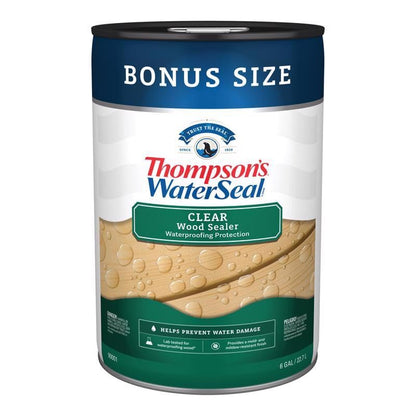 Thompson'S Waterseal Wood Protector 6 Gl Low Voc