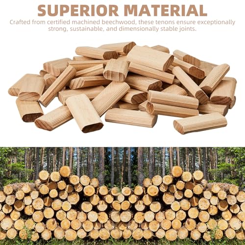 10mm x 50mm x 24mm Movable Tenon, Compatible with Domino tenons(90 Pack)