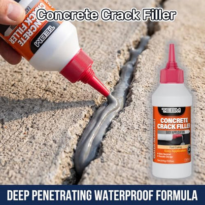 Concrete Fix Limestone Elastic sealant for Cracks and Joints Paintable for Woodworking, Woodturning Carpentry