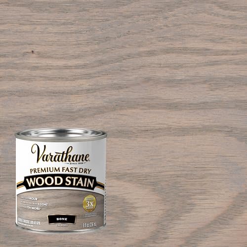 Varathane Premium Fast Dry Bone Wood Stain - color: Bone, size: 0.25 Quart (Pack of 1)