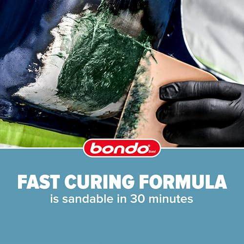 Bondo Bondo-Hair Long Strand Fiberglass Reinforced Filler, 00762, 1 Quart (Pack of 2) - size: 1 Quart (Pack of 2)