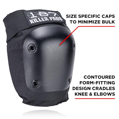 187 Killer Pads Six Pack Pad Set - color: Black, size: Large-X-Large