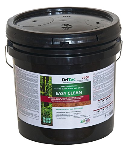 7700 Easy Clean - Wood Flooring Adhesive with Sound/Moisture Control - 4-Gallon