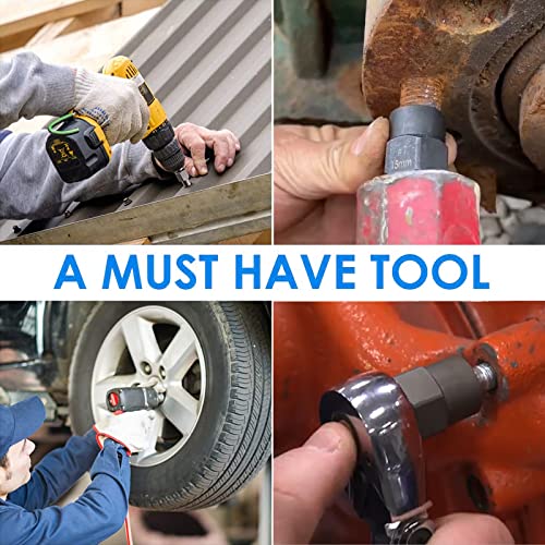 XEWEA 14PCS 3/8" Drive Impact Bolt Nut Extractor Set - size: 14PCS