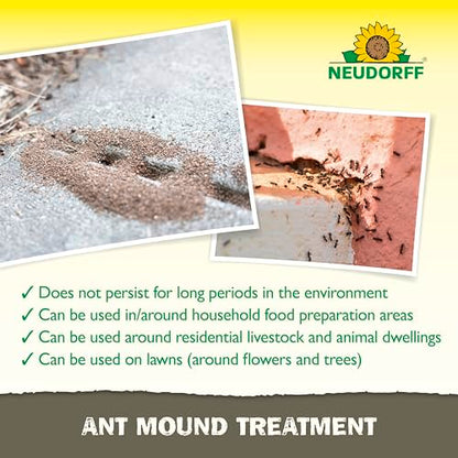 Neudorff Ant Mound Treatment Proven Foraging Ant Killer* Insecticide 1 LB. - size: 1 LB. (Mound)