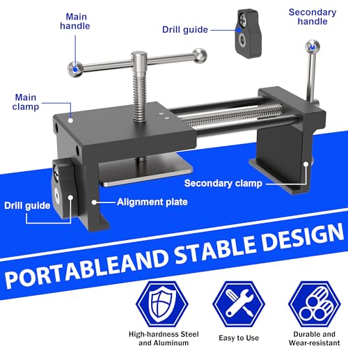 Cabinet Clamps for Installing Cabinets, 2 Pack, Face Frame Clamps