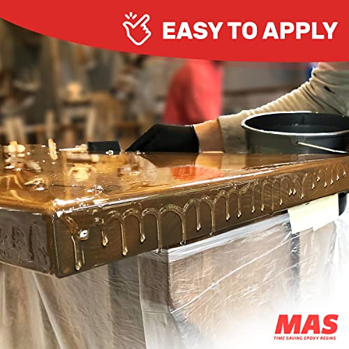 MAS Epoxies Table Top Pro Epoxy Resin Kit, 2-Quart for Tables, Bar Tops - size: 2 Quart