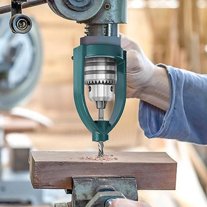 Square Hole Drill Bit Adapter, Joint Mortiser Bit for Furniture Bench Drill Square Hole, Easy to Carry