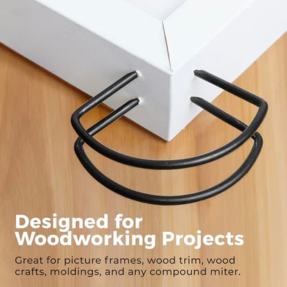 TOFL Miter Spring Clamps | 8 To A Package 1/2” to 3/4” | Woodworking - Picture Frames - Crown Molding - Wood Trim and More (1/2" to 3/4" Miter Spring Clamp) - size: 1/2" to 3/4" Miter Spring Clamp
