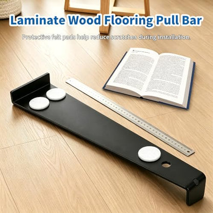 Flooring Spacers and Pull Bar Set, 40 PCS, 1/4 in & 1/2 in Gap