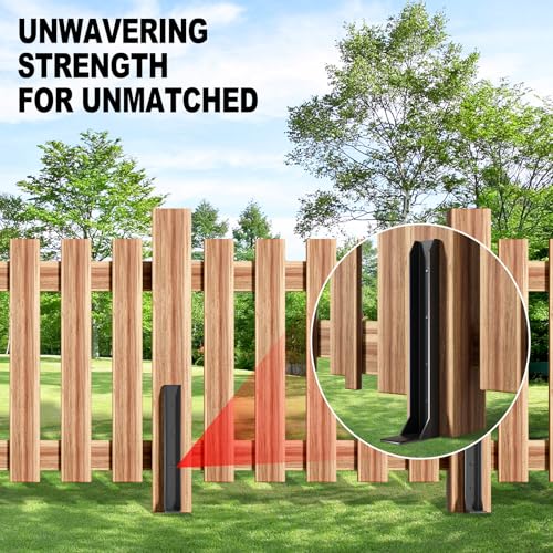 Fence Post Repair Kit，(One-Piece 33.7",4 pcs) - size: One-Piece (33.7")