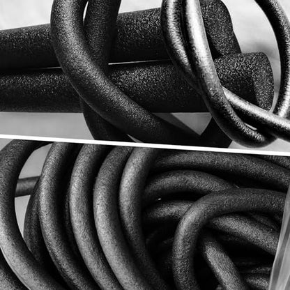 Foam Backer Rod for Gaps Concrete Crack Filler Joints Foam Gap Filler Caulk Saver Backing Rod Concrete Filler Rope (Black, 2 Inch x 6.6 Feet) - color: Black, size: 2 Inch x 6.6 Feet